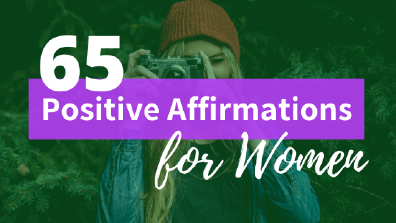 daily positive affirmations for women